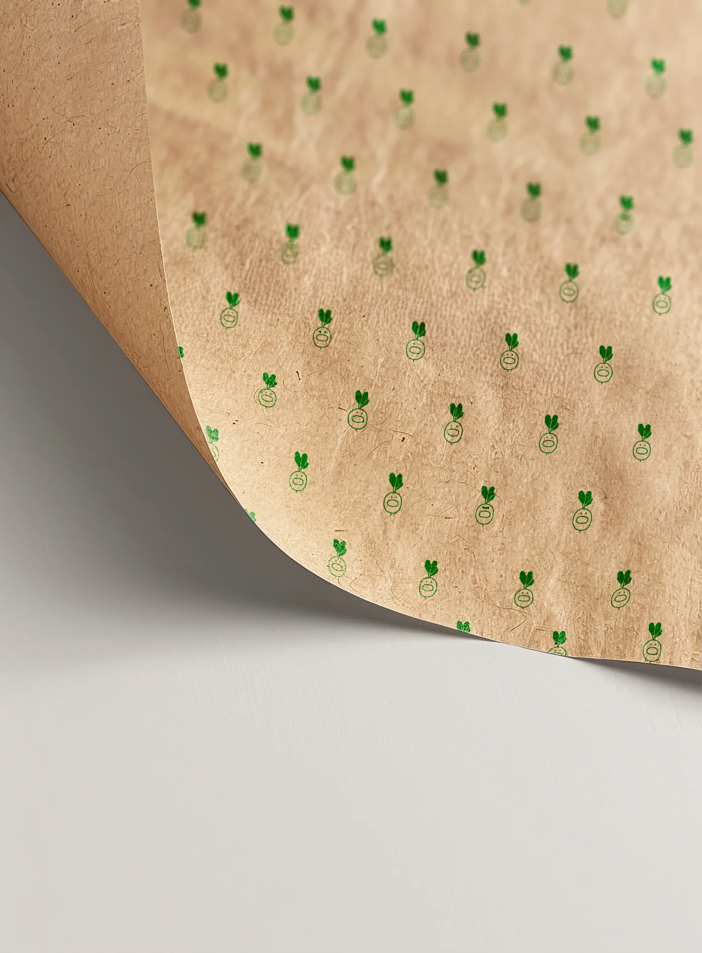 무(無) 크라프트 패턴지 — Kraft Pattern Paper Design