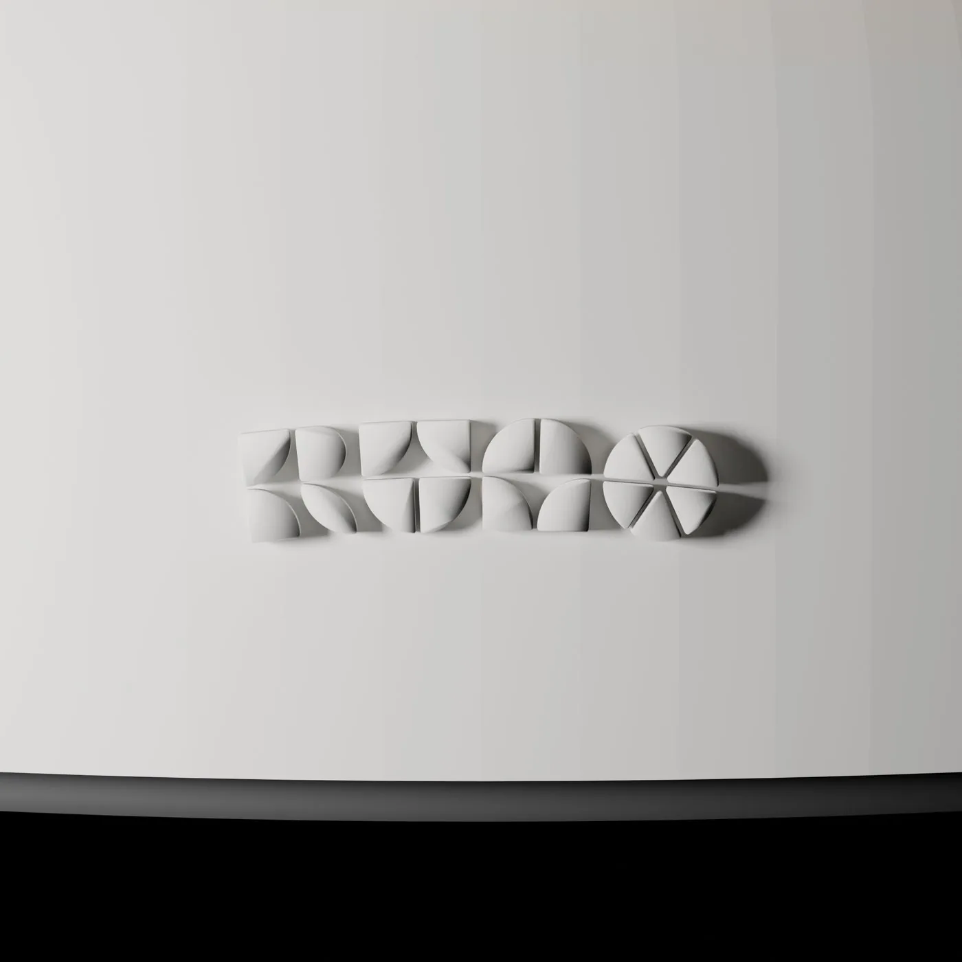 RUMO Logo Close-up · Brand Identity · Geometric Mark